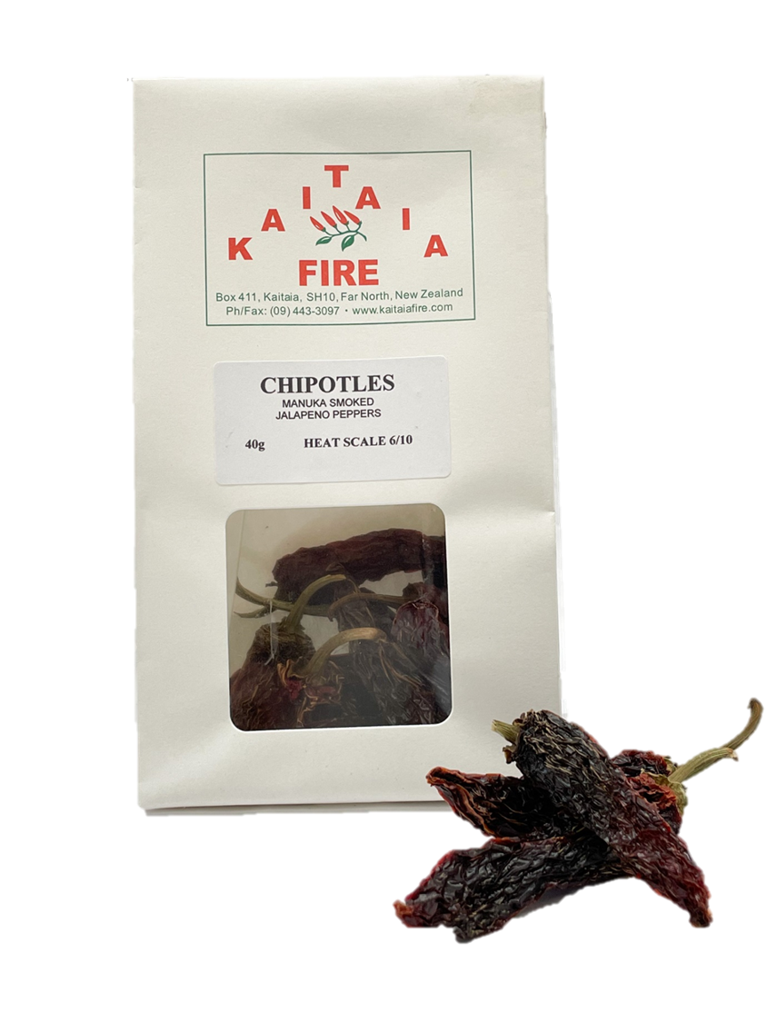 Dried Chipotles - Manuka smoked jalapenos 40g