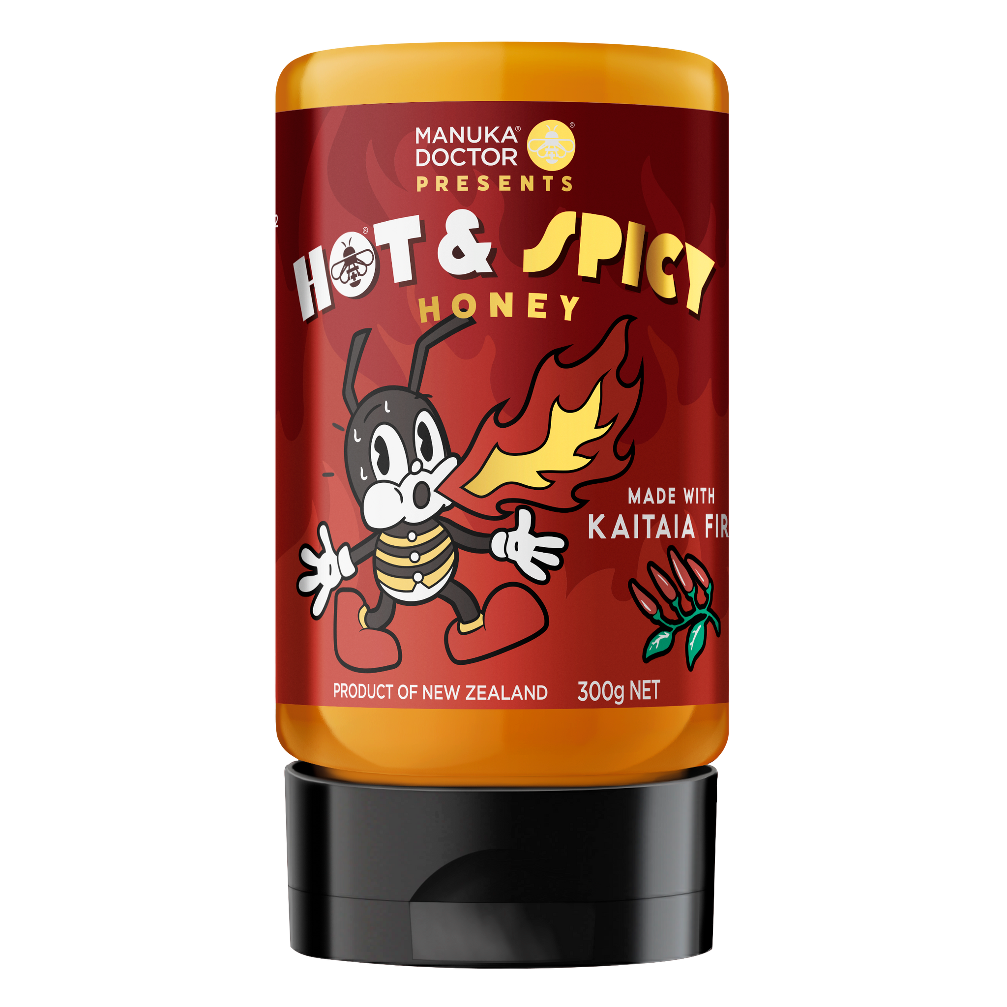 Kaitaia Fire x Manuka Doctor - Hot & Spicy Honey (300g)