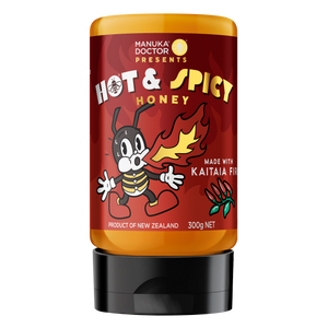 Kaitaia Fire x Manuka Doctor - Hot & Spicy Honey (300g)